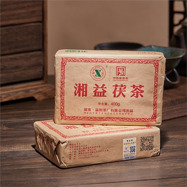 2024湘益茯茶400g